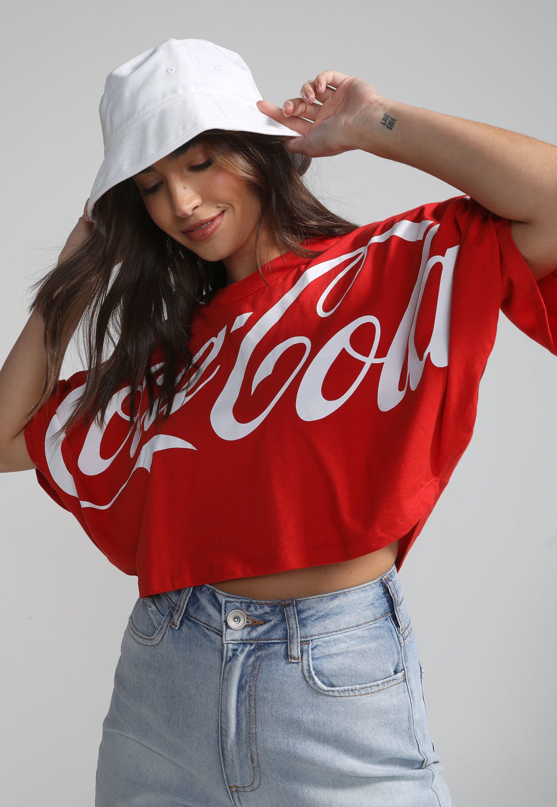 down animal micro Roupas Femininas Coca Cola Jeans - Compre online | Dafiti