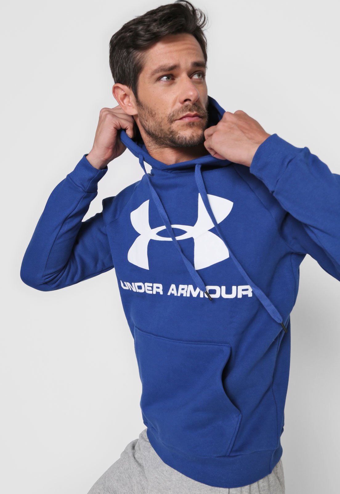 under armour us navy moletom com capuz