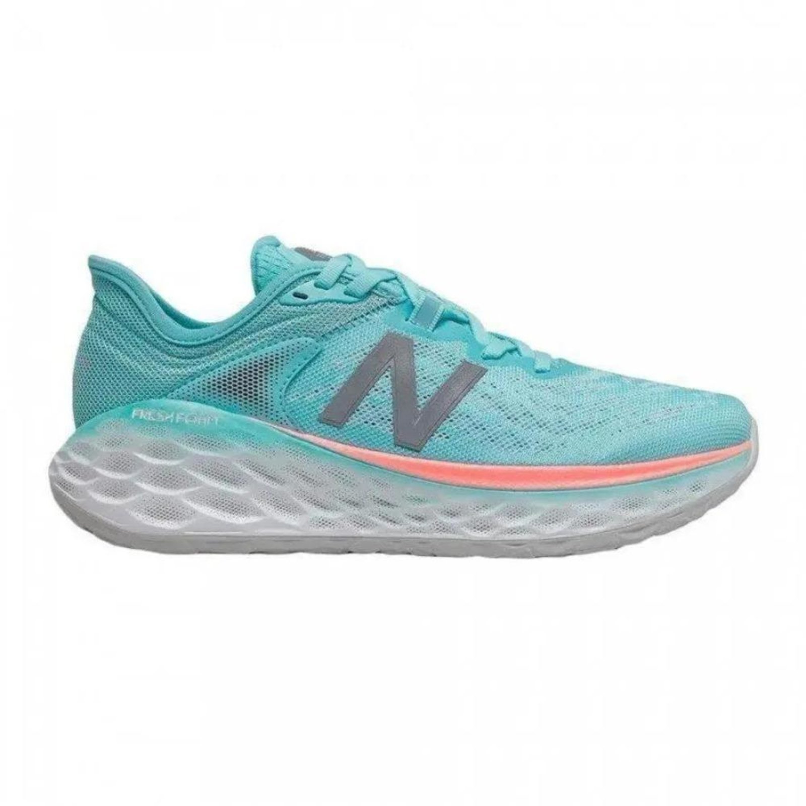 Tênis New Balance Feminino Fresh Foam More V2 Azul Claro