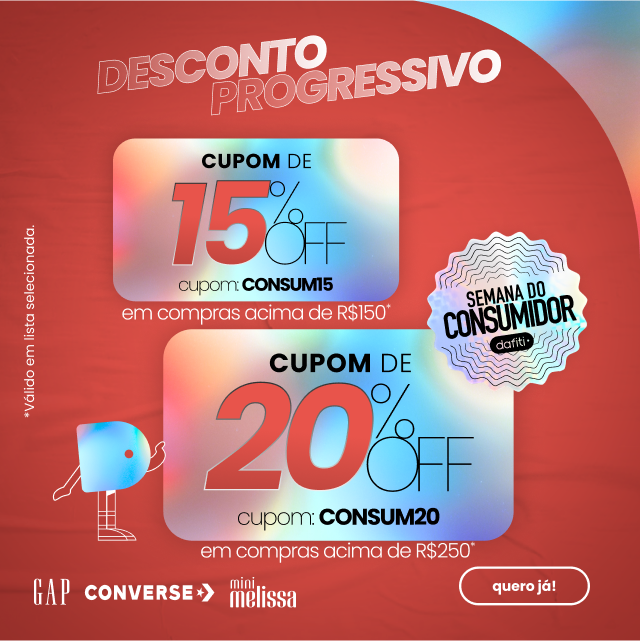 Dafiti promoção clearance roupas