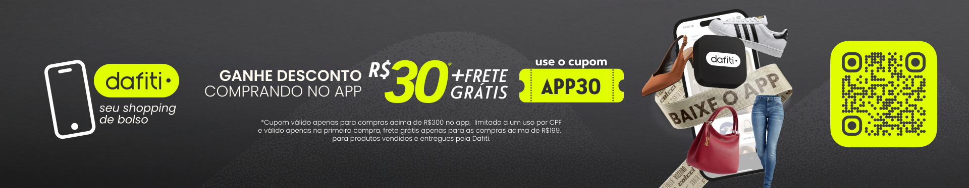Ganhe RS30 Exclusiva APP