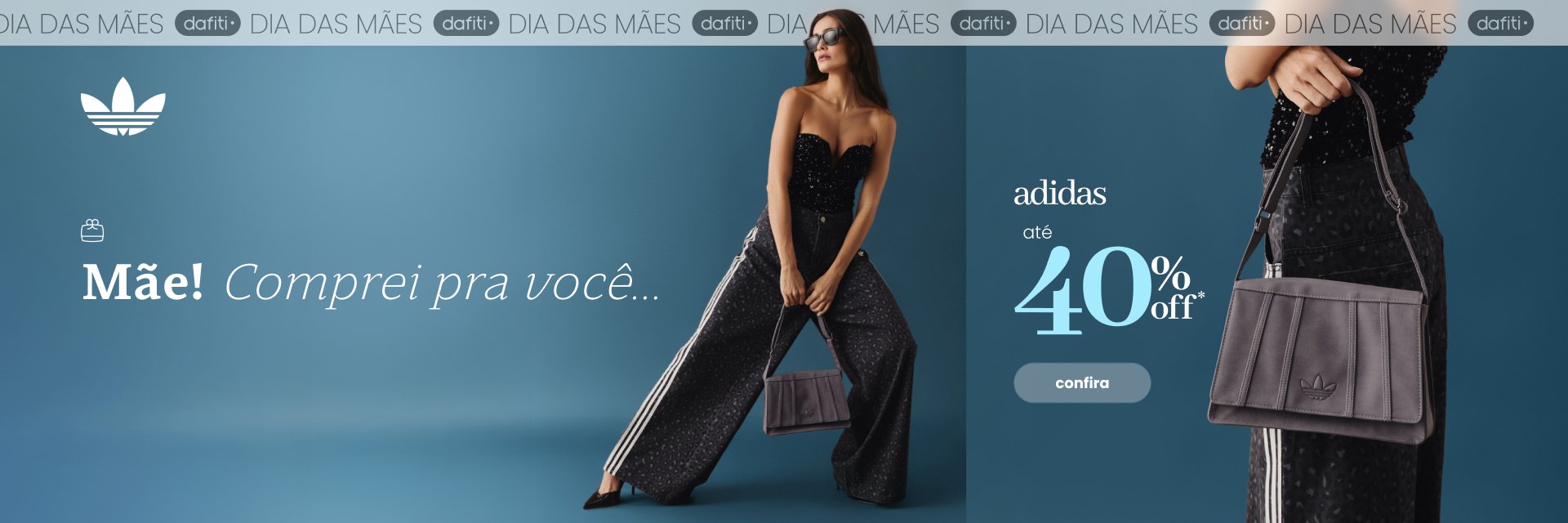 adidas Dia das Mães até 40%OFF*